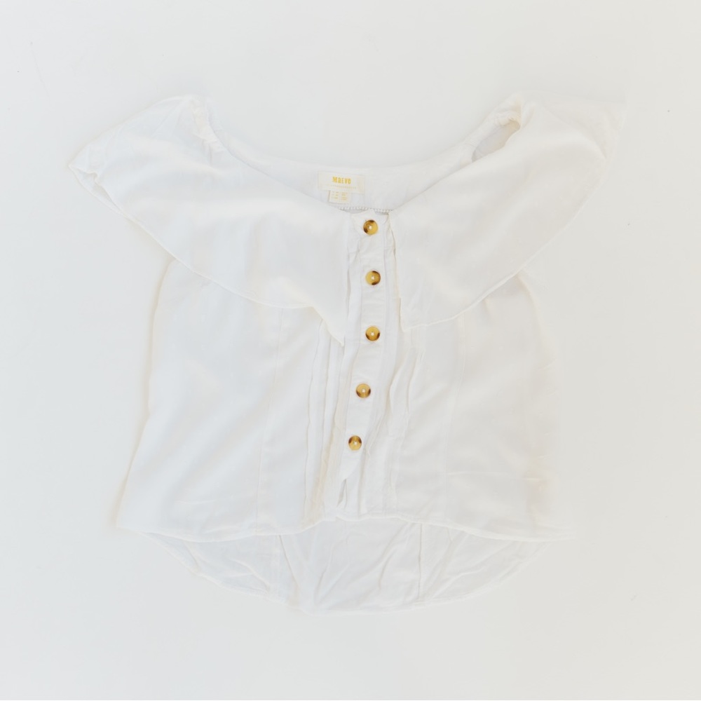 Maeve By Anthropologie Over The Shoulder Blouse